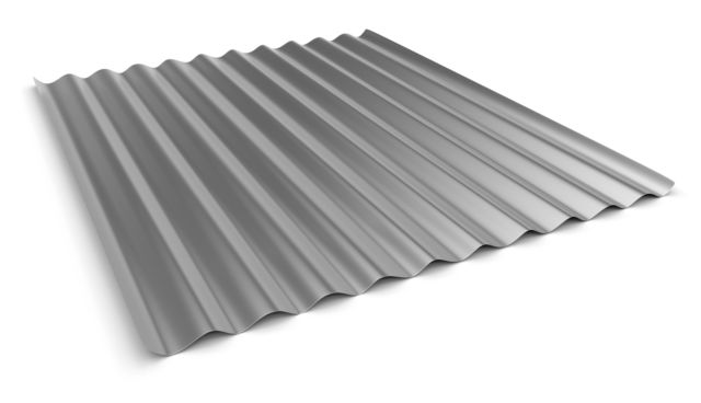 Corrugated stainless steel